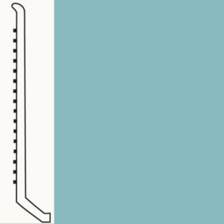 Picture of Roppe - Pinnacle Rubber Wall Base 4 (Butt Toe Base) Sea Glass
