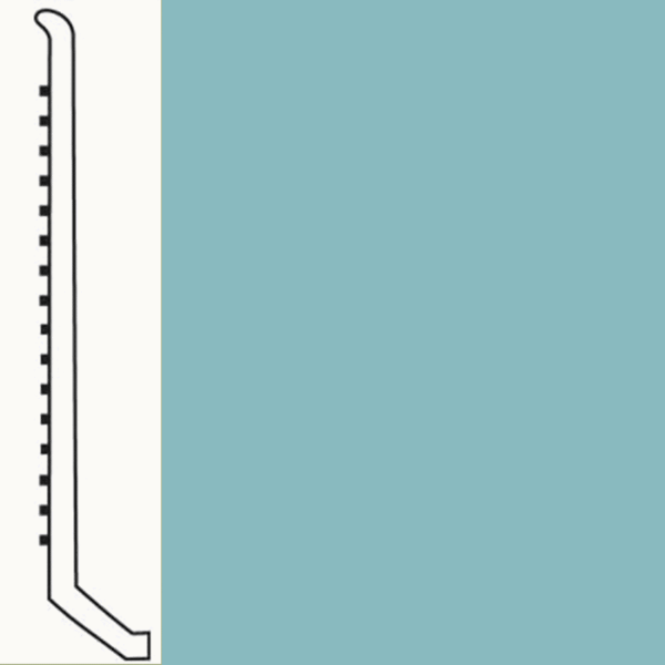 Picture of Roppe - Pinnacle Rubber Wall Base 4 (Butt Toe Base) Sea Glass