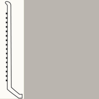 Picture of Roppe - Pinnacle Rubber Wall Base 4 (Butt Toe Base) Somber