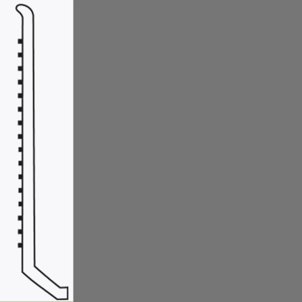 Picture of Roppe - Pinnacle Rubber Wall Base 4 (Butt Toe Base) BAttleship