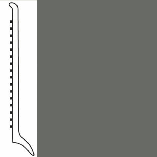 Picture of Roppe - Pinnacle Rubber Wall Base 4 (Long Toe Base) Night Hawk