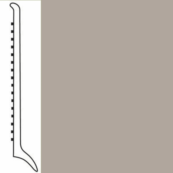 Picture of Roppe - Pinnacle Rubber Wall Base 4 (Long Toe Base) Greige