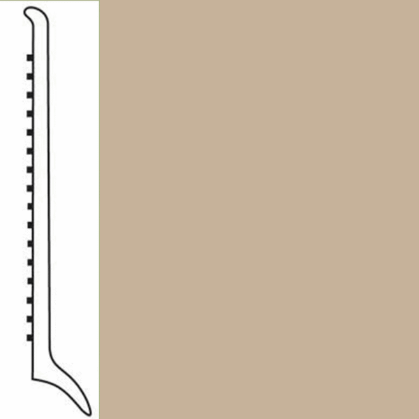 Picture of Roppe - Pinnacle Rubber Wall Base 4 (Long Toe Base) Latte