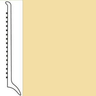 Picture of Roppe - Pinnacle Rubber Wall Base 4 (Long Toe Base) Buttercup