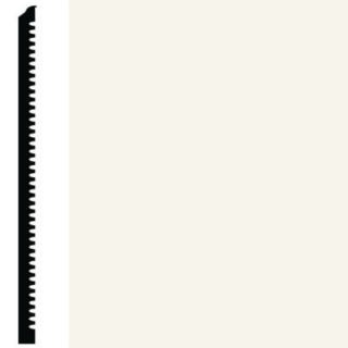 Picture of Roppe - Contours Wall Base 65 Vertical 6 Snow