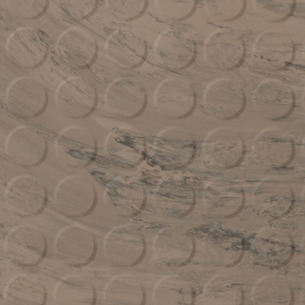 Picture of Roppe - Raised Design Marbleized Vantage Raised Circular Buckskin