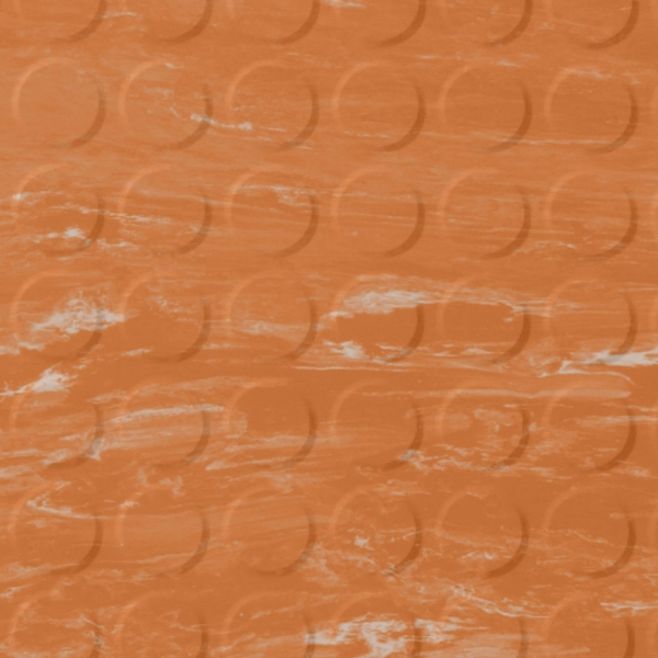 Picture of Roppe - Raised Design Marbleized Vantage Raised Circular Citrus