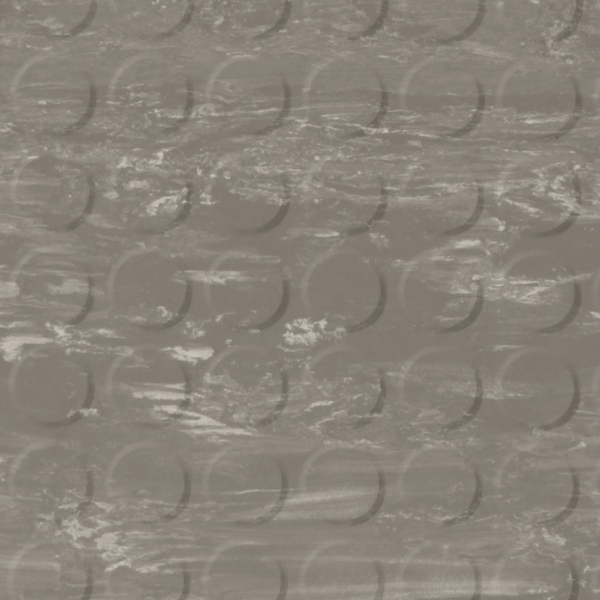 Picture of Roppe - Raised Design Marbleized Low Profile Raised Circular Beigewood