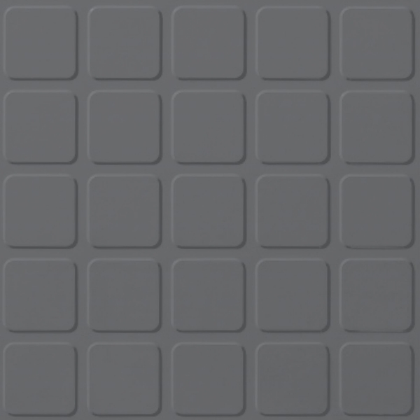 Picture of Roppe - Performance Compound Raised Square Design Charcoal