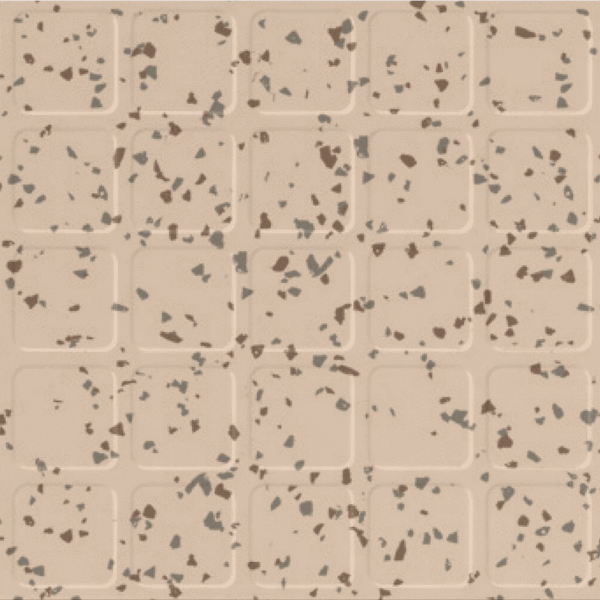 Picture of Roppe - Fiesta Raised Square Lino