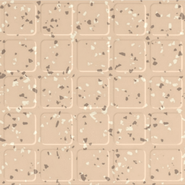 Picture of Roppe - Fiesta Raised Square Desierto