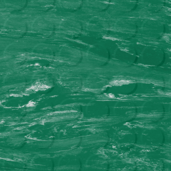 Picture of Roppe - Raised Design Marbleized Vantage Raised Circular Irish Green