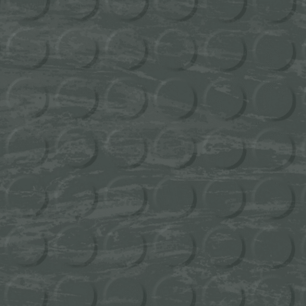 Picture of Roppe - Raised Design Marbleized Vantage Raised Circular Evergreen