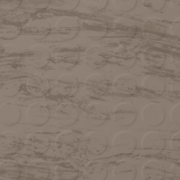 Picture of Roppe - Raised Design Marbleized Low Profile Raised Circular Mochaccino