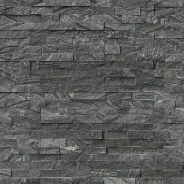 Picture of MSI - RockMount Stacked Stone Panels 6 X 24 Glacial Black