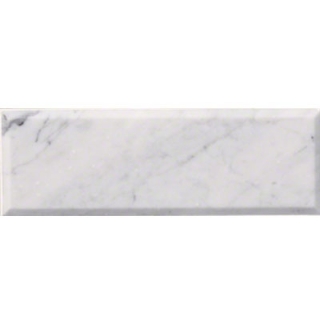 Picture of MSI - Marble 4 x 12 Beveled Arabescato Carrara