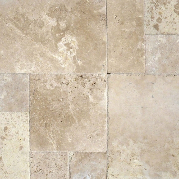 Picture of MSI - Travertine Versailles Honed Unfilled Chiseled Brushed Tuscany Storm Chiseled and Brushed