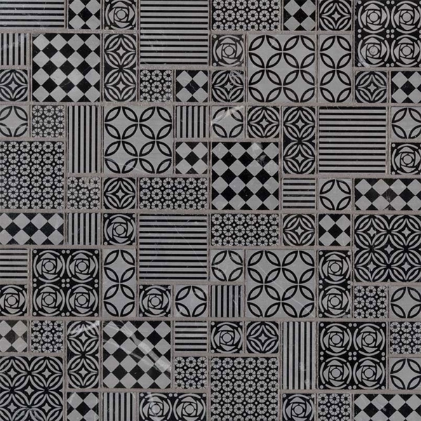 Picture of MSI - Marble Mosaic Tetris Nero