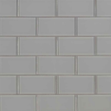 Picture of MSI - Glass Mosaic 2 x 4 Oyster Gray