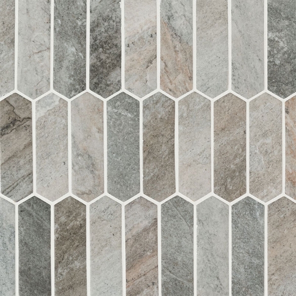 Picture of MSI - Glass Mosaic Picket Pattern Stonella