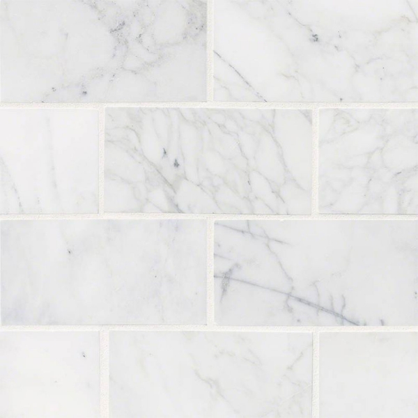 Picture of MSI - Marble 3 x 6 Honed Calacatta Cressa White