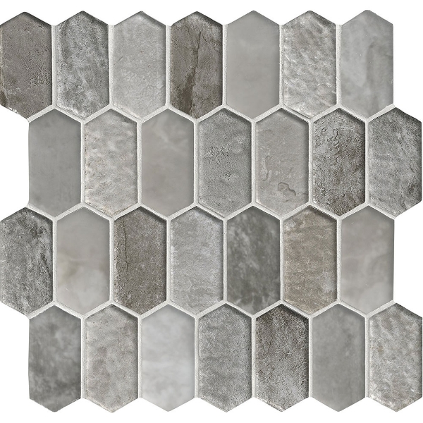 Picture of MSI - Glass Mosaic Picket Pattern Savoy