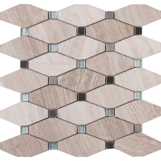 Picture of MSI - Decorative Blends Mosaic Other Bayview Elongated Octagon