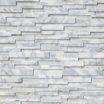 Picture of MSI - RockMount Stacked Stone Panels 3D 6 X 24 Calacatta Cressa