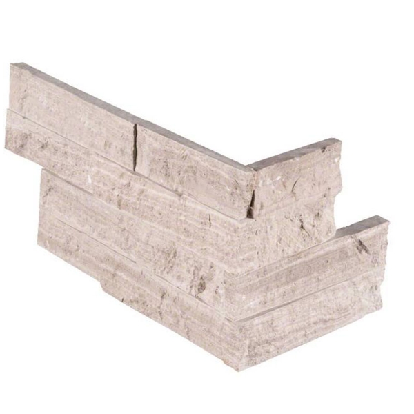 Picture of MSI - RockMount Stacked Stone L Corner 6 X 12 x 6 Gray Oak