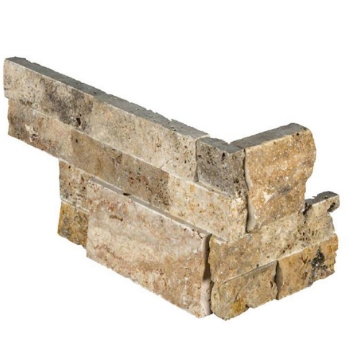 Picture of MSI - RockMount Stacked Stone L Corner 6 X 12 x 6 Tuscany Scabas