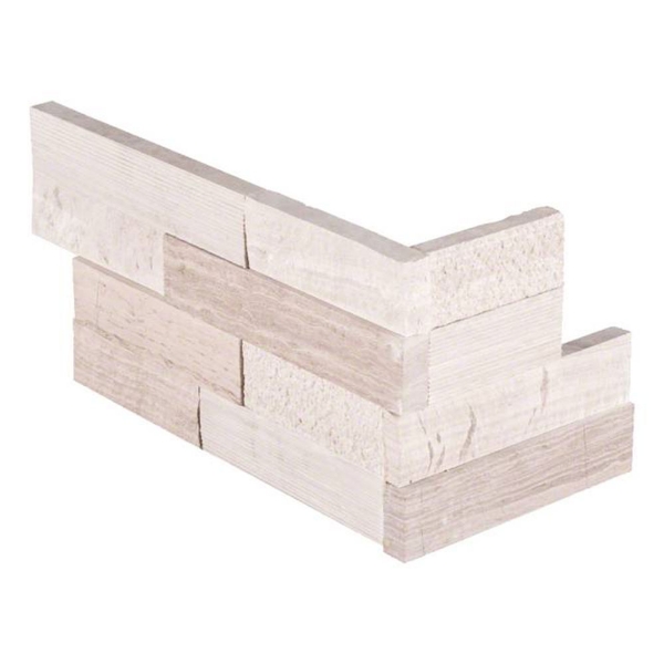 Picture of MSI - RockMount Stacked Stone L Corner 6 X 12 x 6 White Oak Multi