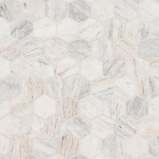 Picture of MSI - Marble Mosaics Hexagon 2 x 2 Honed Capri Blue