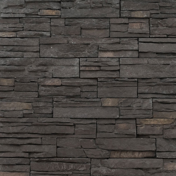 Picture of MSI - Terrado Manufactured Stacked Stone Panels Denali Anthracite