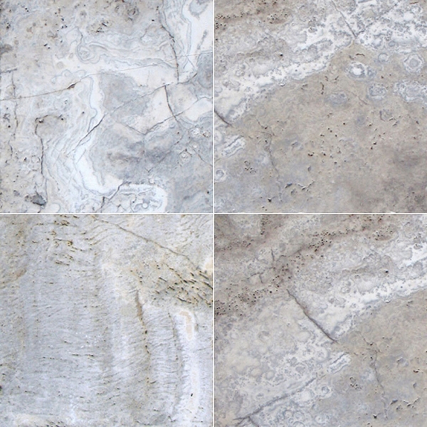 Picture of MSI - Travertine Pavers 24 x 24 Silver Travertine