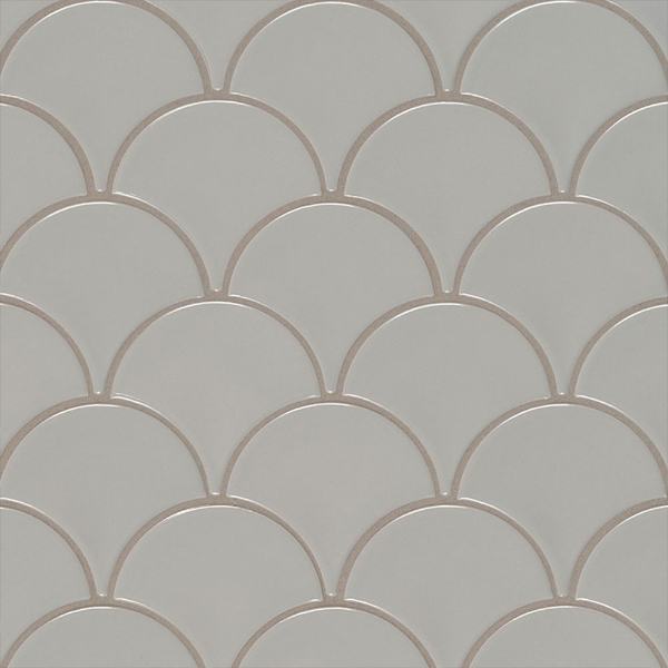 Picture of MSI - Retro Mosaic Glossy Gray Scallop