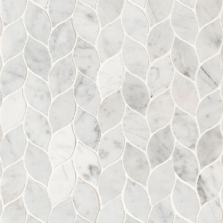 Picture of MSI - Marble Mosaics Other Honed Carrara White Blanco Pattern