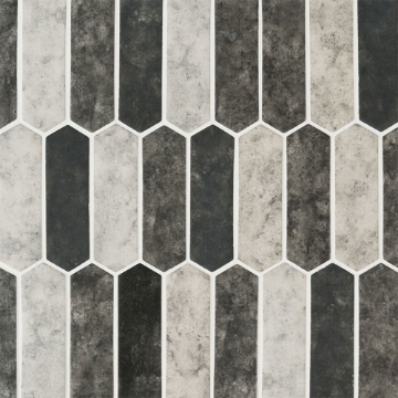 Picture of MSI - Glass Mosaic Picket Pattern Urban Tapestry