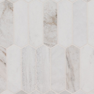 Picture of MSI - Marble Mosaics Other Honed Arabescato Venato White Picket