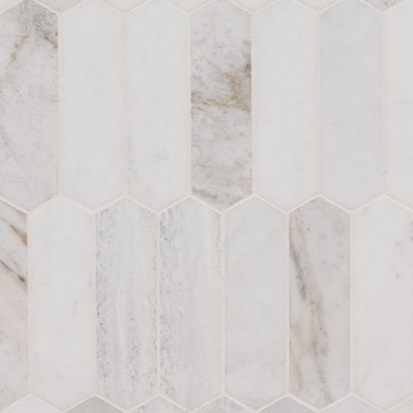 Picture of MSI - Marble Mosaics Other Honed Arabescato Venato White Picket