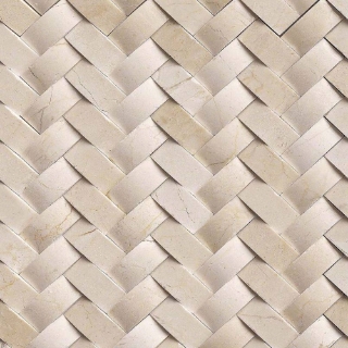 Picture of MSI - Marble Mosaics Herringbone Polished Crema Marfil