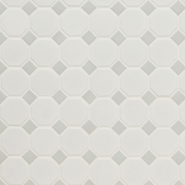 Picture of MSI - Retro Mosaic Matte White Gray Octagon