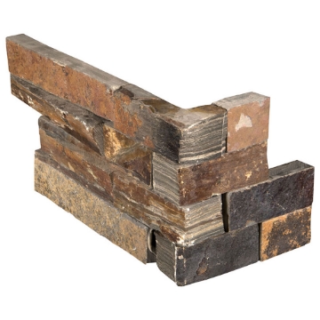 Picture of MSI - RockMount Stacked Stone L Corner 6 X 12 x 6 California Gold