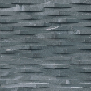 Picture of MSI - RockMount Stacked Stone Panels 3D 6 X 24 Cosmic Black Wave