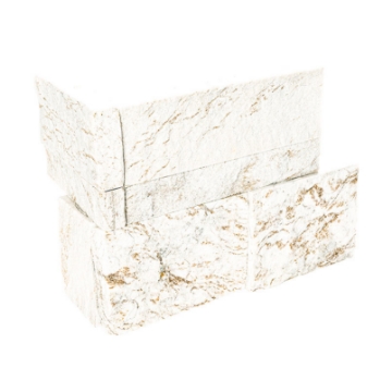 Picture of MSI - RockMount Stacked Stone Panels 9 x 18 Royal White