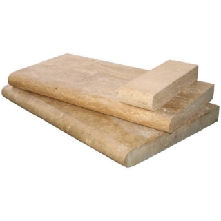 Picture of MSI - Pool Copings 12 x 24 Tuscany Walnut Coping Brushed