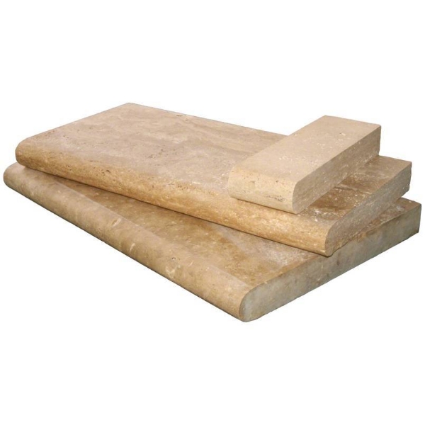 Picture of MSI - Pool Copings 12 x 24 Tuscany Walnut Coping Brushed