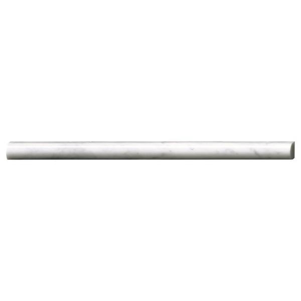 Picture of MSI - Pencil Moulding Carrara White Polished