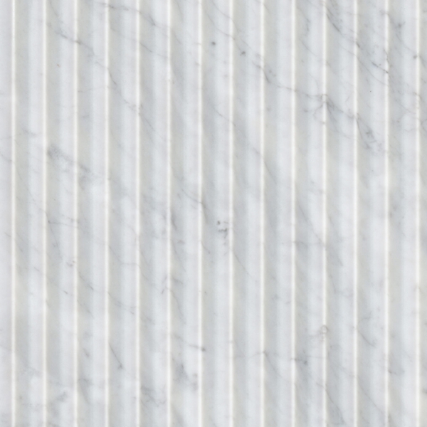 Picture of MSI - Marble Fluted 12 x 24 Honed Carrara White Valentino Fluto