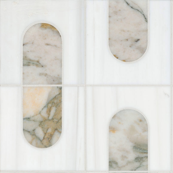 Picture of MSI - Marble Mosaics Other Polished Bianco Dolomite Moderno