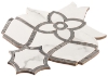 Picture of Glazzio - Botanelle Mosaics Plumeria